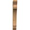 Ekena Millwork Legacy Slat Rough Sawn Bracket, Western Red Cedar, 4"W x 24"D x 32"H BKT04X24X32LEC06RWR - alternate 4